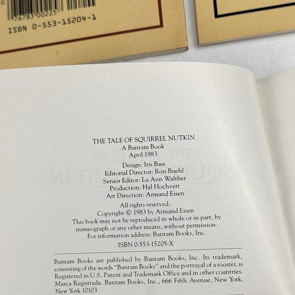 Vintage set of 3 paperback Beatrix Potter books - Picture 3 of 5